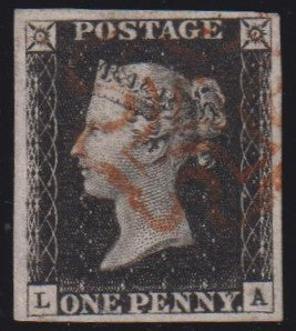 GREAT BRITAIN 1891 QUEEN VICTORIA £1 FINE USED WITH "BROKEN FRAME"  - SG212a cv £2000