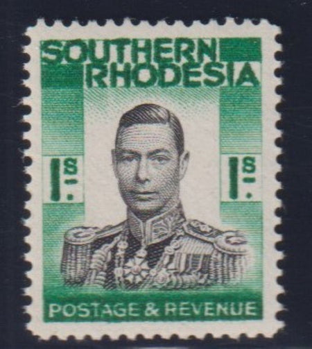 RHODESIA 1910 7/6  DOUBLE HEAD SUPERB MINT - SG161