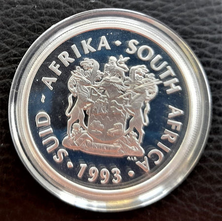 1992  PROOF SILVER TWO RAND -  COINAGE