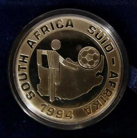 1996  R2 SILVER ONE OUNCE 'SOCCER'  PROOF