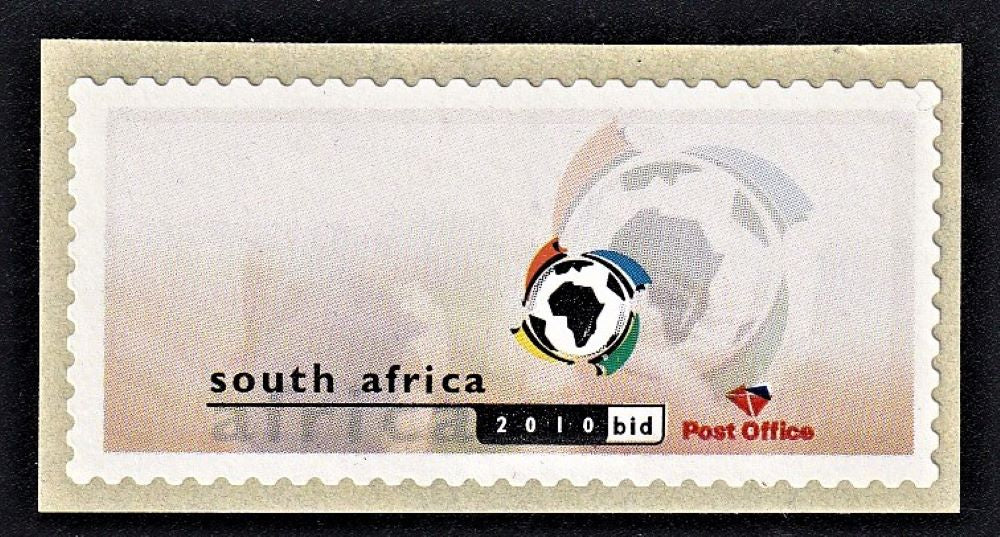 RSA 2004 FIFA WORLD CUP SOCCER FRAMA LABEL