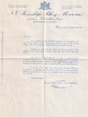 NETHERLANDS 1945 LETTER TO SOUTH AFRICA INTER-ALIA 