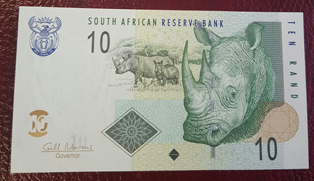 TEN RAND 1990 1st ISSUE  - CL STALS