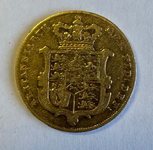 GREAT BRITAIN 1826  KING GEORGE 1V  GOLD SOVEREIGN