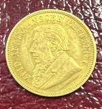 ZAR 1892 GOLD HALF POND