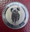 AUSTRALIA 1988 KOALA BEAR PLATINUM ONE OUNCE