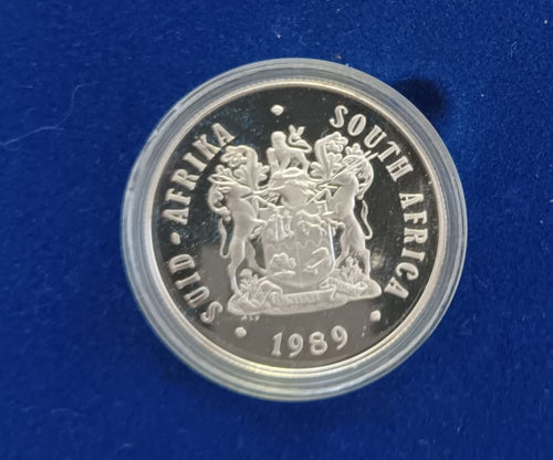 1989 R1 SILVER PROTEA PROOF