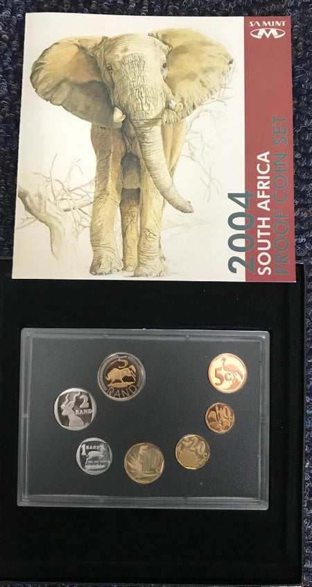 1987 Proof Set 1c to R1