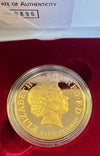 GREAT BRITAIN 2004 QUEEN ELIZABETH  PROOF GOLD £5