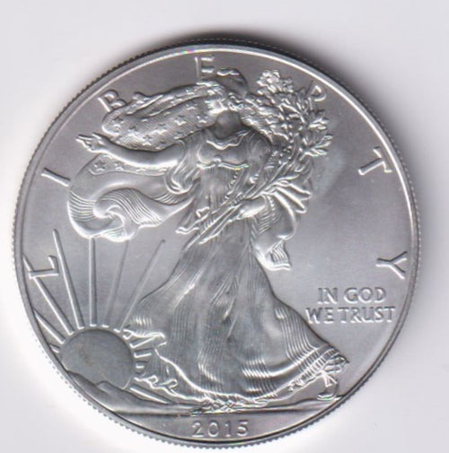 ONE OUNCE  2015 SILVER USA LIBERTY DOLLAR