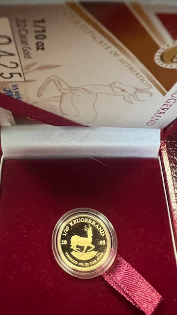 2015 ONE TENTH  OUNCE KRUGERRAND