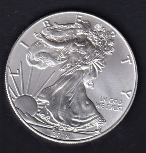 ONE OUNCE  2018 SILVER USA LIBERTY DOLLAR