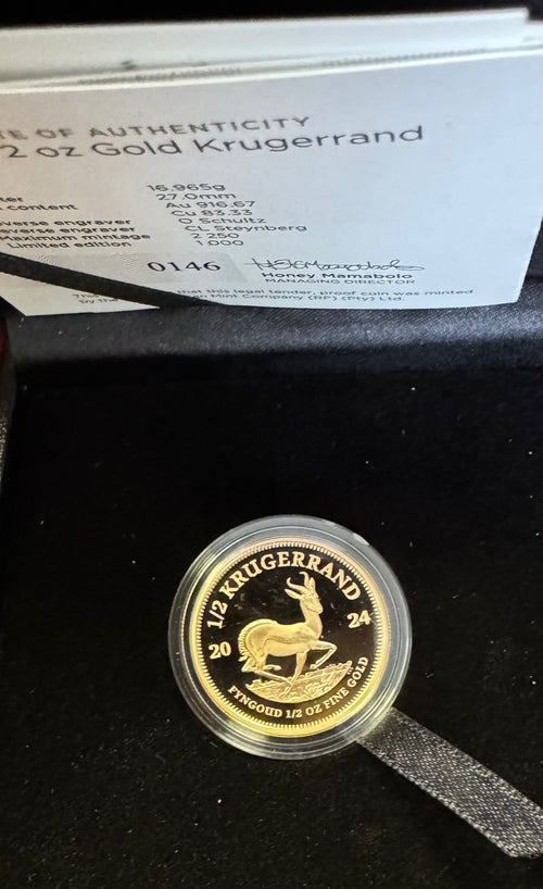 2024   PROOF HALF OUNCE  KRUGERRAND