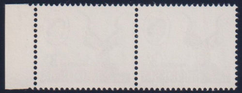 RHODESIA 1966 3d PAIR PALE BLUE OMITTED - RARE WITH CERT -SG 376b CV £10,000+