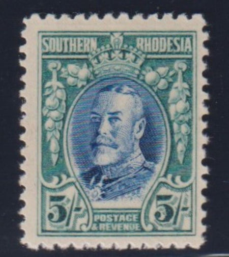 RHODESIA 1897 £1 MINT- SG73- CV £450