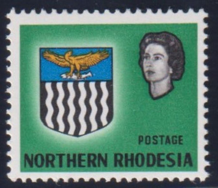NORTHERN  RHODESIA 1963 3d MISPLACED VALUE  UNMOUNTED MINT BLOCK - SG78v