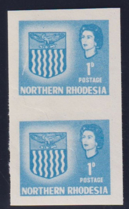 RHODESIA  1966 2d YELLOW-ORANGE OMITTED - SG375a CV £3500
