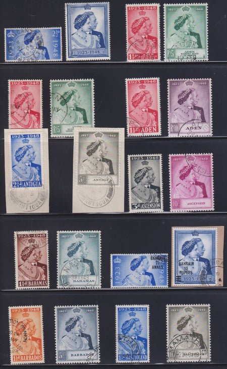 1935 SILVER JUBILEE OMNIBUS COMPLETE SET MINT-EGYPT UM