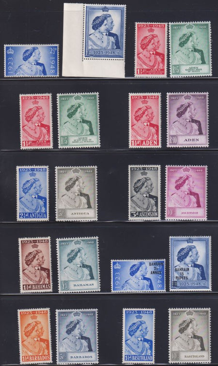 1935 SILVER JUBILEE OMNIBUS COMPLETE SET MINT-EGYPT UM