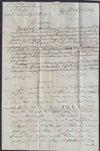 CYPRUS "MALTA LAZARET" DISINFECTED MAIL 1817 to MARSEILLES