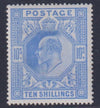 GREAT BRITAIN  KEV11 1912  10/- BLUE FINE MINT