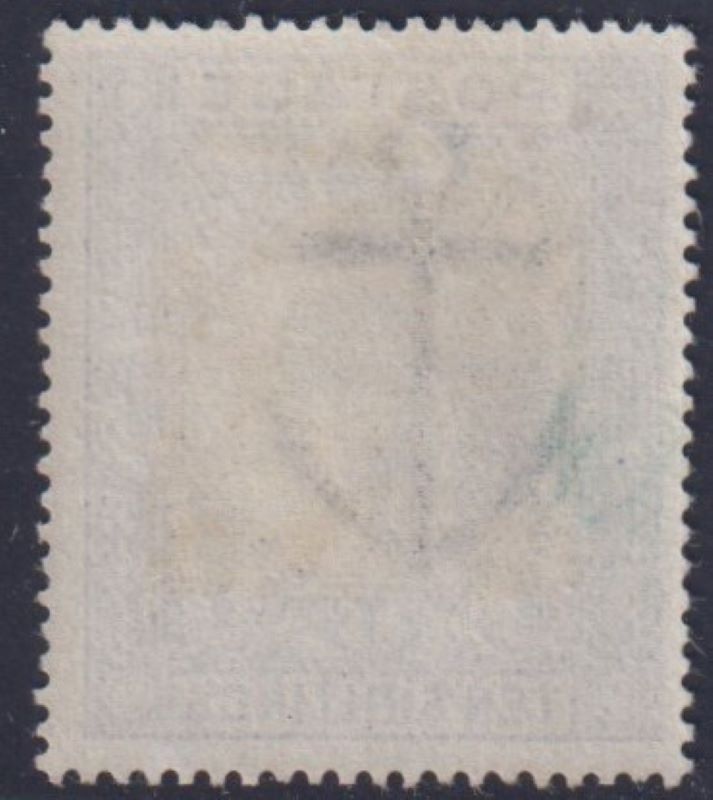 GREAT BRITAIN  KEV11 1912  10/- BLUE FINE MINT