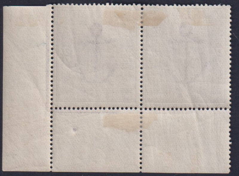 GREAT BRITAIN  KEV11 1911 2/6 DULL GREYISH-PURPLE PROVING PAIR FINE MINT