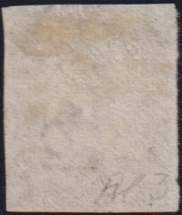 GREAT BRITAIN 1840 1d BLACK PLATE 3 SUPERB USED