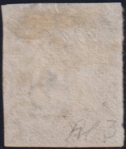 GREAT BRITAIN 1840 1d BLACK PLATE 3 SUPERB USED
