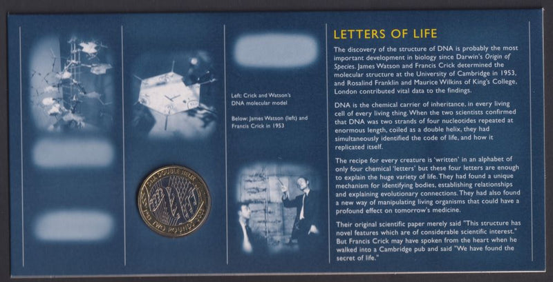 DNA Discoveries Cover- Royal Mail