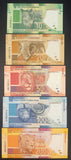 FULL SET OF SOUTH AFRICAN UNC BANK NOTES 2012 2nd ISSUE  - G MARCUS