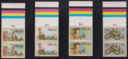 SWA 1923 3d "BROKEN 'T' IN WEST"   MNH - SACC 4