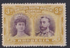 RHODESIA 1910 3d DOUBLE HEAD FINE MINT SG 137  #1036