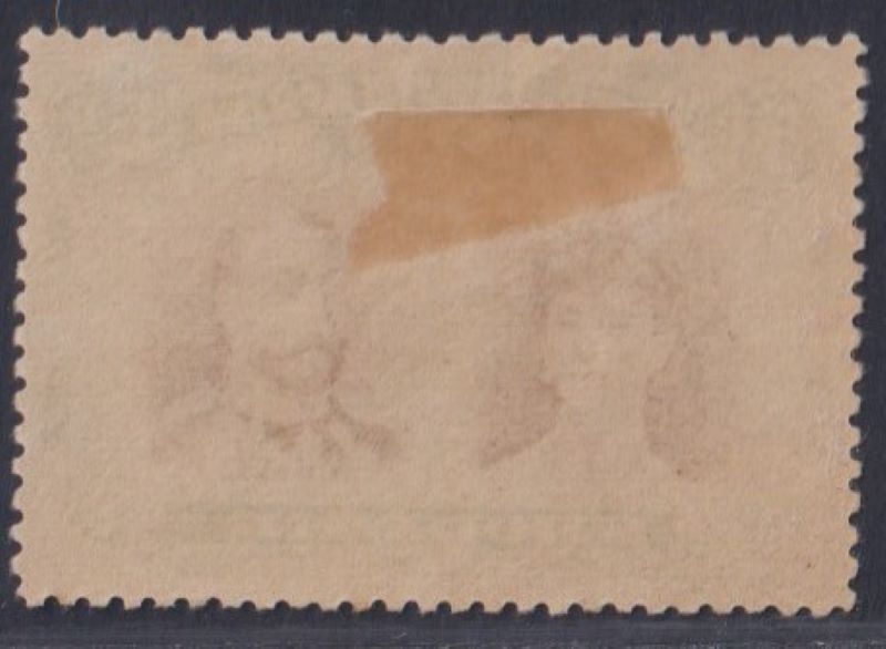 RHODESIA 1910 5d DOUBLE HEAD FINE MINT "WISP ON KING'S HEAD"  SG 141  #1050