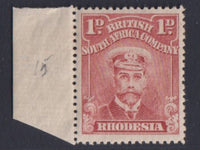RHODESIA 1913 1d ADMIRAL  FINE UNMOUNTED MINT SG205 #1061