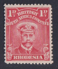 RHODESIA 1913 1d ADMIRAL  FINE MINT SG289 #1062