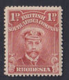 RHODESIA 1913 1d ADMIRAL  FINE  MINT SG205 #1068