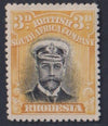 RHODESIA 1913 3d ADMIRAL  FINE MINT SG215 #1076