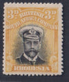 RHODESIA 1913 3d ADMIRAL  FINE MINT SG215 #1077