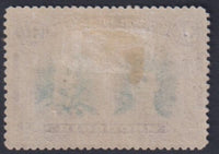 RHODESIA 1911 3/-  DOUBLE HEAD FINE MINT SG 158a  #1113