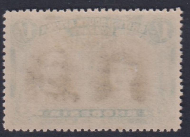 RHODESIA 1910 1/-  DOUBLE HEAD FINE MINT SG 151a   #1140