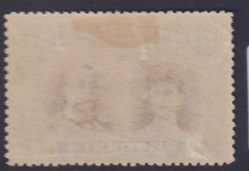 RHODESIA 1910 1/-  DOUBLE HEAD FINE MINT SG 152   #1148