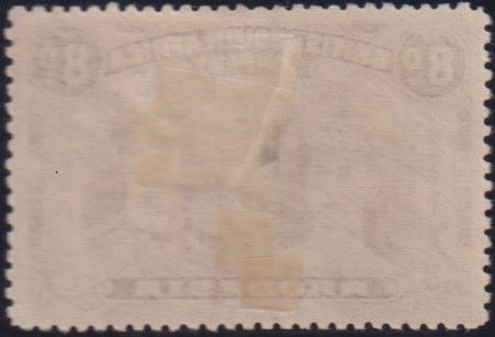 RHODESIA 1910 8d DOUBLE HEAD ‘GASH IN EAR’ FINE MINT SG 147 #2136