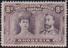 RHODESIA 1910 8d DOUBLE HEAD FINE MINT SG 147 #2138