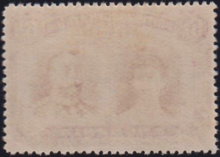 RHODESIA 1910 6d BROWN & PLUM DOUBLE HEAD FINE  MINT SG 145 #2149