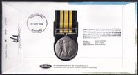 GB 2000 AFRICA GENERAL SERVICE 1954 MEDAL COVER