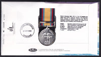 GB 2001 GULF WAR 1990-1 MEDAL COVER