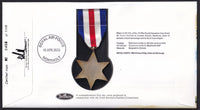 GB 2000 FRANCE & GERMANY STAR MEDAL 1944 COVER