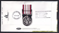GB 2000 NAVAL GENERAL SERVICE MEDAL 1949 COVER