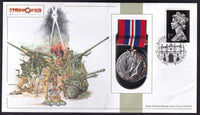 GB 2001 "FIREPOWER" MEDAL COVER #2